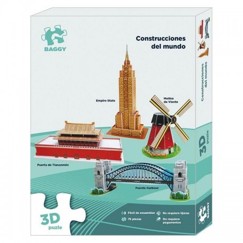 Puzzle 3d Costruzioni Dal Mondo Ba-ast0540